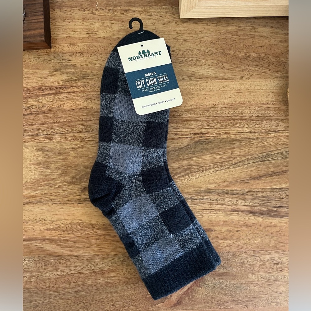 Men’s cozy cabin socks